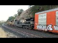 Union Pacific AMICH Autos With Norfolk Southern Locomotive Meets ACE 3 Commuter Train Sunol, CA