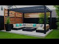 100 Modern Patio Designs 2024 Home Garden Landscaping Ideas | Terrace & Rooftop Garden Pergola Part2