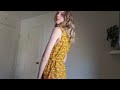 Stash Busting Episode 1 | Making a Summer Dress Because I Have Way Too Much Fabric!😉🐞🐝🌼| Sewing Vlog
