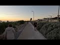 30 Minute Cycling Workout, Beach At Sunset In 4K UHD, Adelaide South Australia