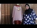 15. Cara Membuat Baju Kaftan Praktis Dari Scarf atau Jilbab (lanjutan)