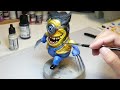 Diorama of realistic Minion Wolverine with KRAKEN