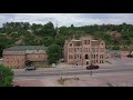 Hot Springs South Dakota - Scenic Waterfall - Historic Downtown