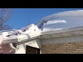 Easy roof snow removal slide tool video#2