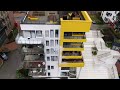 Facade and window cleaning with drone