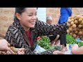 The most wonderful wife - Harvesting longan fruit, Cook food for pigs - rustic meals Family