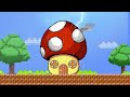 Super Mario Bros. But There’s Custom SUPERHERO Flowers | Game Animation