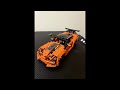Build video for the Lego Technic Chevy Corvette ZR1!! 🧡 🏎️