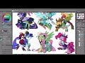 Pirate Ponies speedpaint