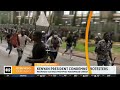 Kenya's President William Ruto condemns protests, calling it 