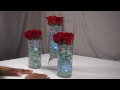 DIY Dollar Tree Wedding Centerpiece Vase for $2.00!