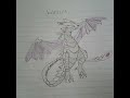 white bakugan Wavern drawing!