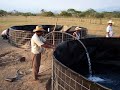 tanques de geomembrana de polietileno TANGEOMEX PARA TILAPIA