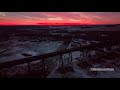 Longest trestle train bridge in Manitoba - Drone footage, history & more!
