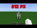 cow in 1px vs 8px vs 16px vs 64px vs 256px vs 512px