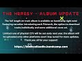 THE HERESY - Album Update