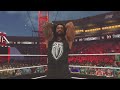 Roman Reigns vs Seth Rollins 2015