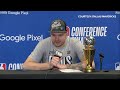 Mavs-Timberwolves Game 5 | Daniel Gafford, Kyrie Irving, Luka Doncic post-game interviews 5.30.24