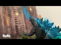Godzilla acting the city