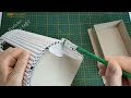 FOR a STYLISH LOOK - Tissue Box Making - Diy Tissue holder - Waste Paper Crafts