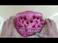 Pink Engel vs Blue Stitch Slime Mixing Random Into Slime! Satisfying Slime Video ASMR