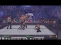 stone cold Steve Austin Vs the rock Vs HHH | WWE 2k24 falls count anywhere triple threat match