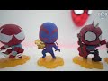 Spider-man Toys Collection Unboxing Toy Review No Talking ASMR