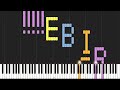 Play the Alphabet with the Piano (Synthesia)