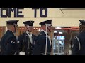Air Force Honor Guard Drill Team Performing at Penn State in Abbington
