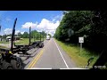 Car making illegal pass almost causes head on collision with semi