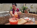 Agua Fresca de Fresa con Papaya | Fácil de preparar