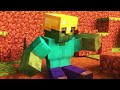 Iron Golem Encounters a (MUTANT) Zombie A Minecraft Animation
