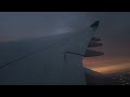 Delta Air Lines Airbus A330-300 BEAUTIFUL SUNSET Takeoff from Atlanta