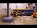Dam Breach Experiment   LEGO CITY flooded with Toxic Water