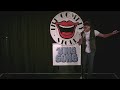 My First Stand Up Routine (Cut Version)