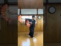 長唄　舞扇　振り付け確認用動画　実はテイク5😅