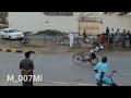 Bicycle driftting at Suhar city /the sultant of Oman