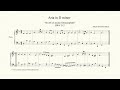 Bach, Aria in D minor, BWV 515