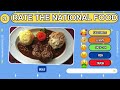 Rate the Traditional Food of The Country | Food Quiz | Brain Rater Quizzes