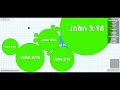 Agar.io Gameplay with John 3:16 (Part 1)