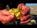 How to Find Gold in Streams and Rivers (Digging up Nuggets of Gold)