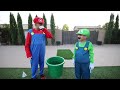 Super Mario Bros Movie Collection | If it was in real life | Deion's Playtime