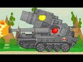 Все серии История КВ44 до Гипера КВ44 - Мультики про танки