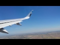 Frontier Airlines Takeoff from Denver International Airport