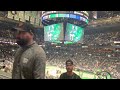 Fire alarm goes off in the middle of the Celtics pregame introduction 🚨