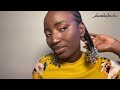 Protective hairstyles | CORNROWS with bead