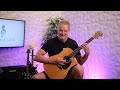 Play Acoustic Guitar With Me! | Chromatic Scale Play Along Video | Lead Guitar Practice Track