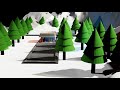 creating a snow mountain using blender