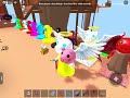 Playing escape piggy on roblox with Bradley once again