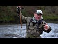 Grayling on the float - River Dee